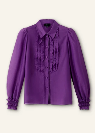 Purple Flowing blouse