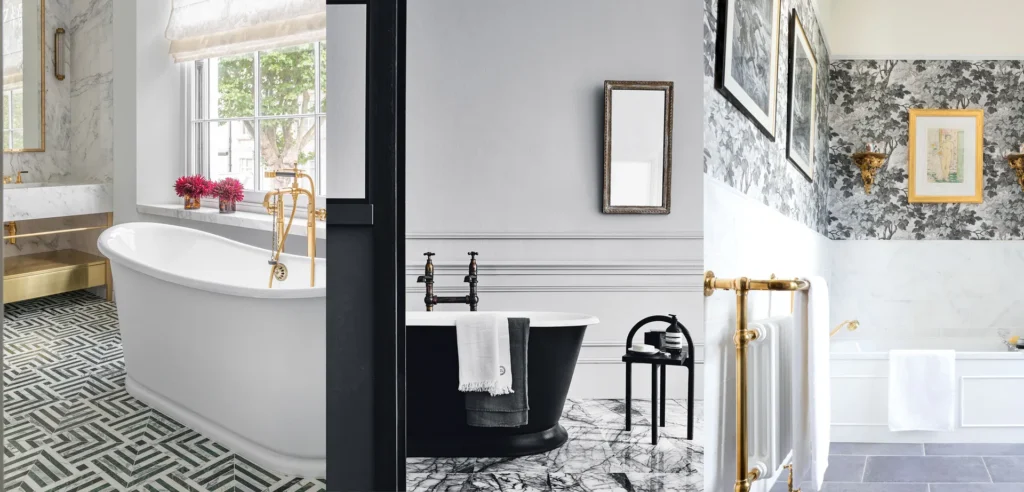 Black and white bathroom ideas – 10 monochrome looks to inspire your next remodel with Lisa Talbot