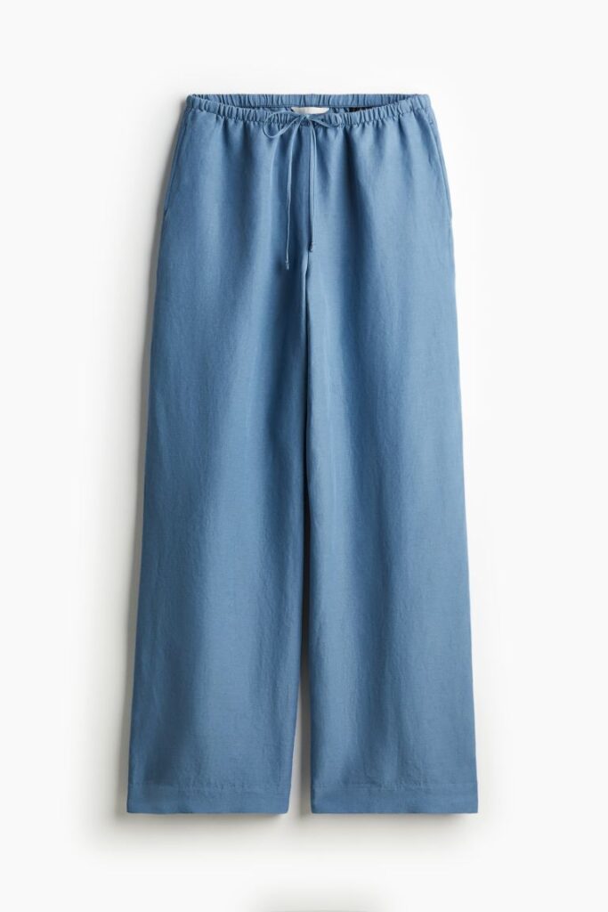 H & M Linen blend trousers