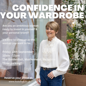 Confidence in your wardrobe workshop