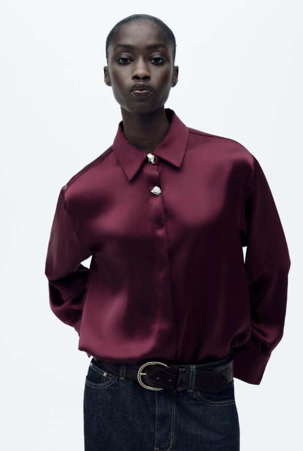 Zara Silk shirt